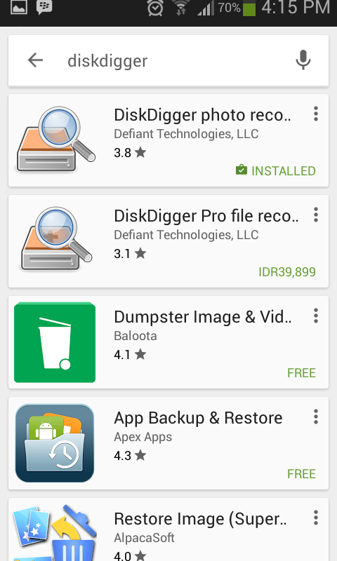 diskdigger pro for pc